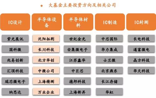 大基金参与的科技成长股，投资趋势与市场分析 大基金参与的科技成长股